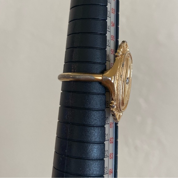 Vintage Avon Kensington Ring ✨ Size 6-8.5 - Picture 11 of 16